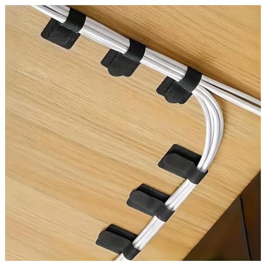 30PCS Cable Organizer - Data Cable Storage Artifact for Desktop Computer - Cable Tie Wire Network Cable Routing Fixer