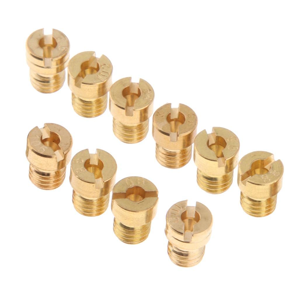 Set 10 Main Jet For Keihin OKO KOSO PWK Carburetor 85 88 90 92 94 ... 105