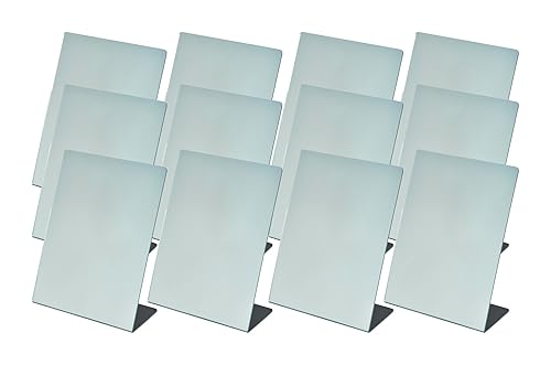 Sax Espejo autorretrato de una cara con base, 8-1/2 x 11 pulgadas, paquete de 12