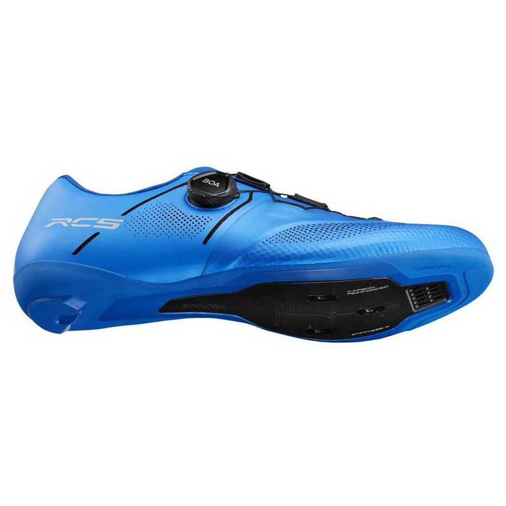 SHIMANO Chaussures de route Shimano Rc503 - Chaussures de basket pour homme, bleu, 46 EU