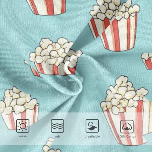 Wusikd Popcorn Boys' Underwear Cotton Boys Briefs Soft Toddler Underwear 2T3