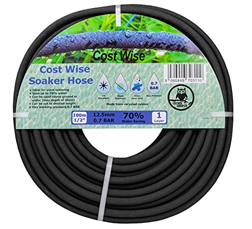 Cost Wise Porous Pipe Soaker Hose Garden Watering Kits (Kit 2)