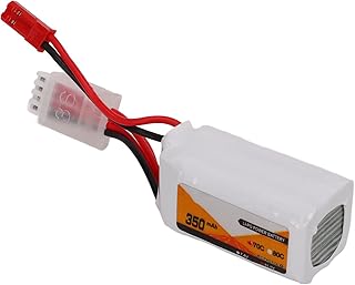 Jopwkuin 350mAh Lipo Battery, Improve Performance 11.1V Lipo Battery 3S1P Configuration Easy Connect for Racing Car