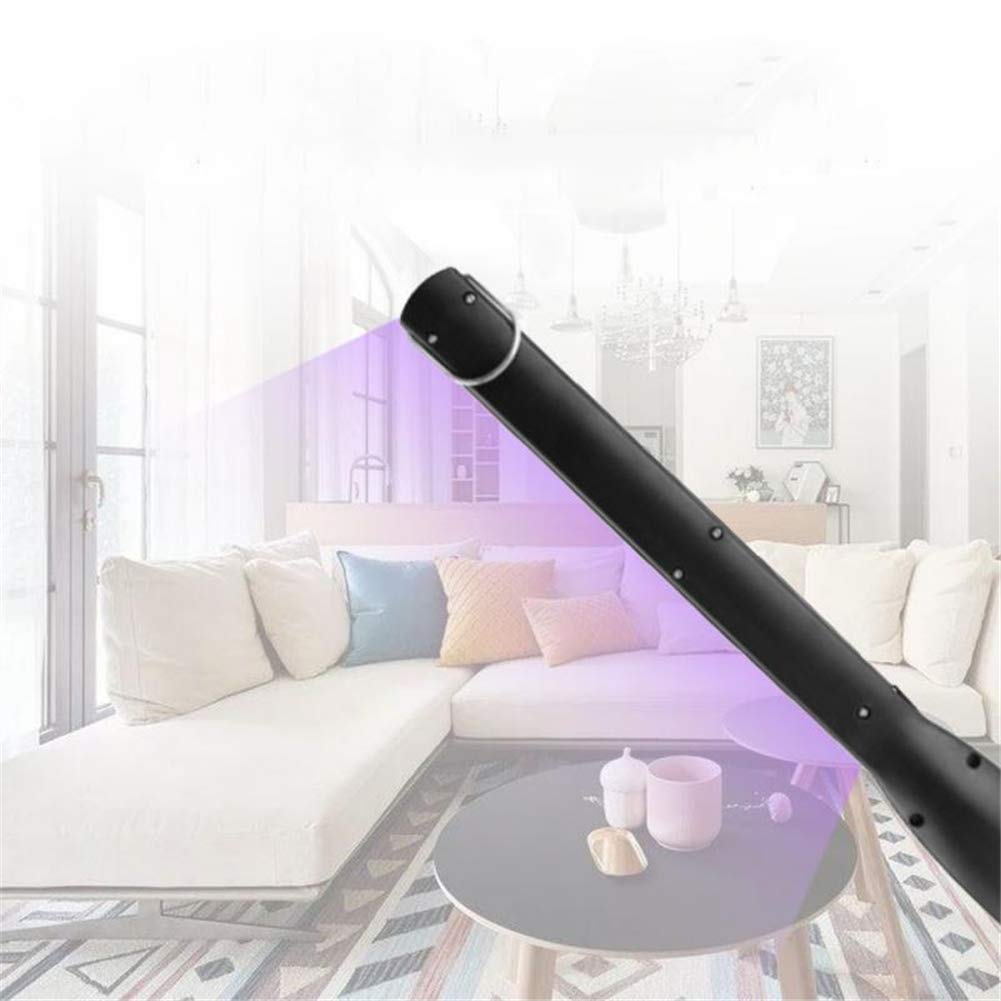 10W Lámpara UV mano, portátiles esterilizador ultravioleta lámparas UVC temporizador de cuarzo artefacto de iluminación para el recorrido del hogar del filtro de aire de carga USB