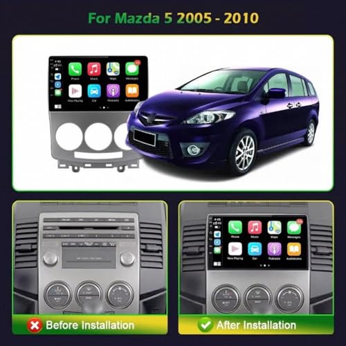 Radio Android para Mazda 5: soluciona la falta de mapas y manos libres 2