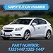 Icyhaws Engine Radiator Coolant Hose Upper Inlet Hose Compatible with 2011-2016 Chevy Cruze 1.4L, Replaces#13251447, 13408385