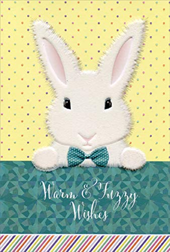 Pictura Warm and Fuzzy Bunny Rabbit Easter Card