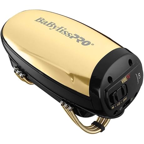 BaBylissPRO VIBEFX 2-Speed Barber Hand Massager: Professional-Grade Relaxation for Sore Hands