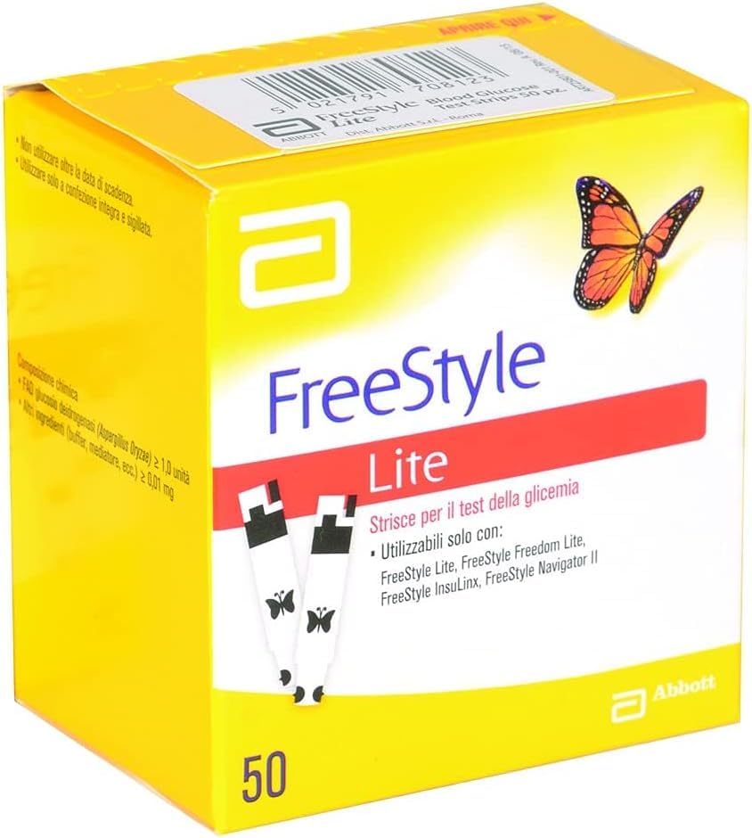 Blood Glucose Test Strips – 50 Count (Pack of 4) – Total 200 Strips Bulk Discount