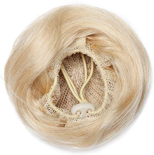 Silk-co Chignon Extension Capelli Veri Lisci con