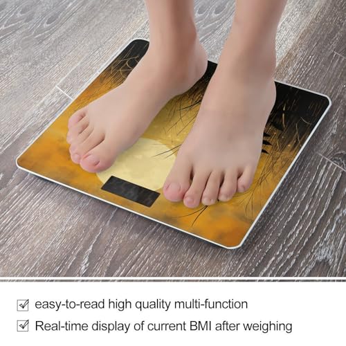 Báscula Digital de Baño FekiLoot con Pantalla Grande miniatura 5