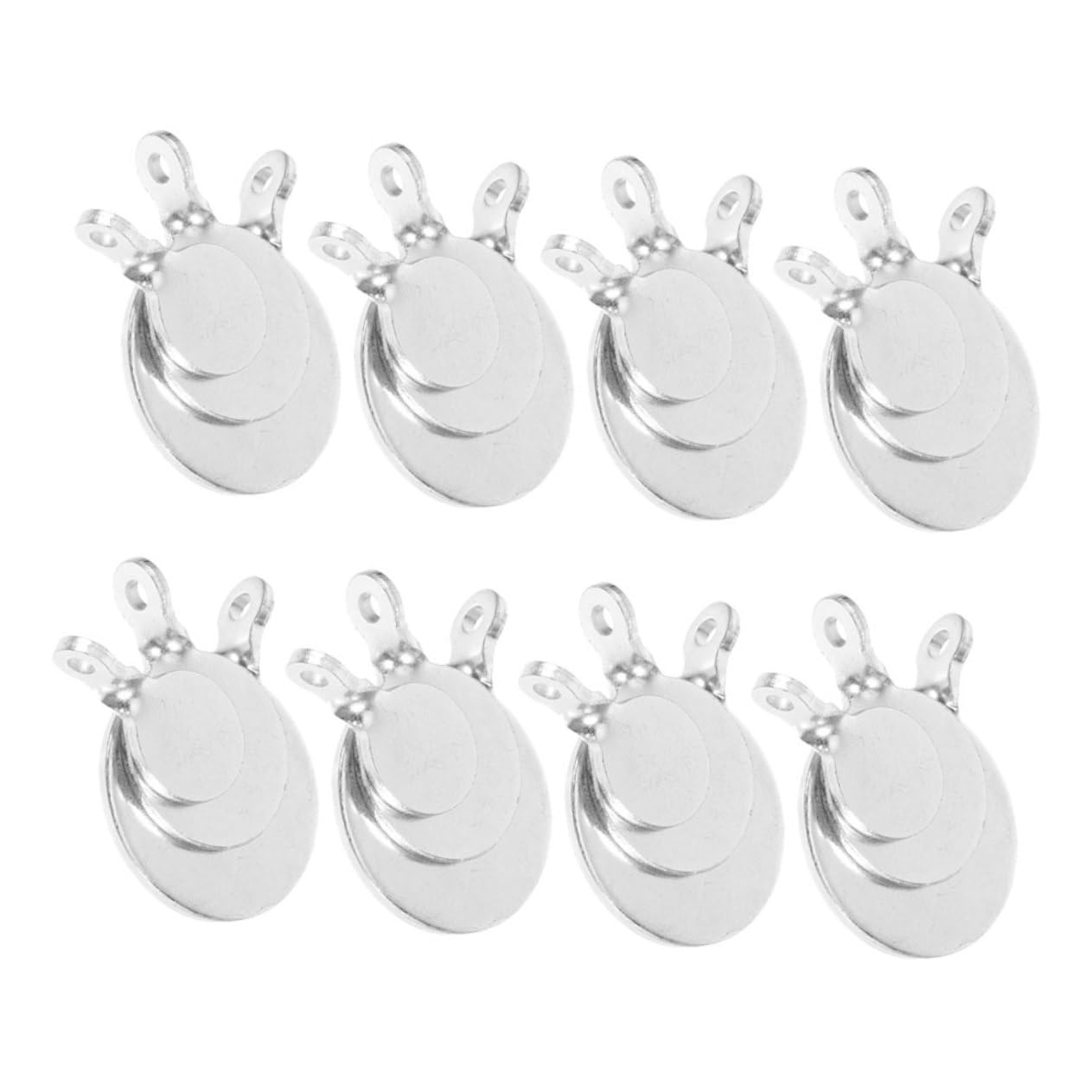 KESYOO 24pcs Small Steel Hanging Targets for Training Convenient Practice Tools to Shooting Accuracy with Bows Arrows Lightweight Portable Design