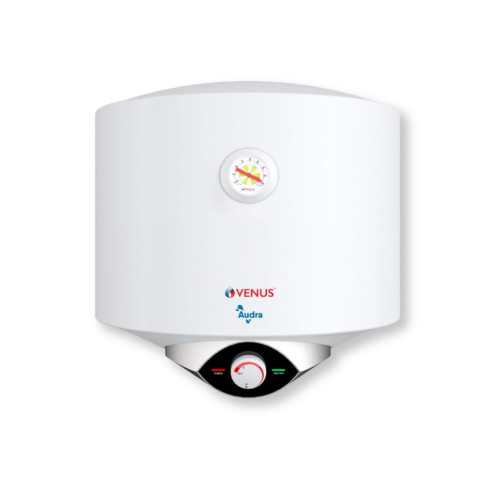 Venus Audra 6 Litres (White) Storage Water Heater | Porcelain Enamelled Tank | 5-Star | ISI | Multi-Safety System Geyser 6 ltr capacity | Guarantee-7 Years on Inner Tank | High-Rise Compatible | 8 Bar-image-4