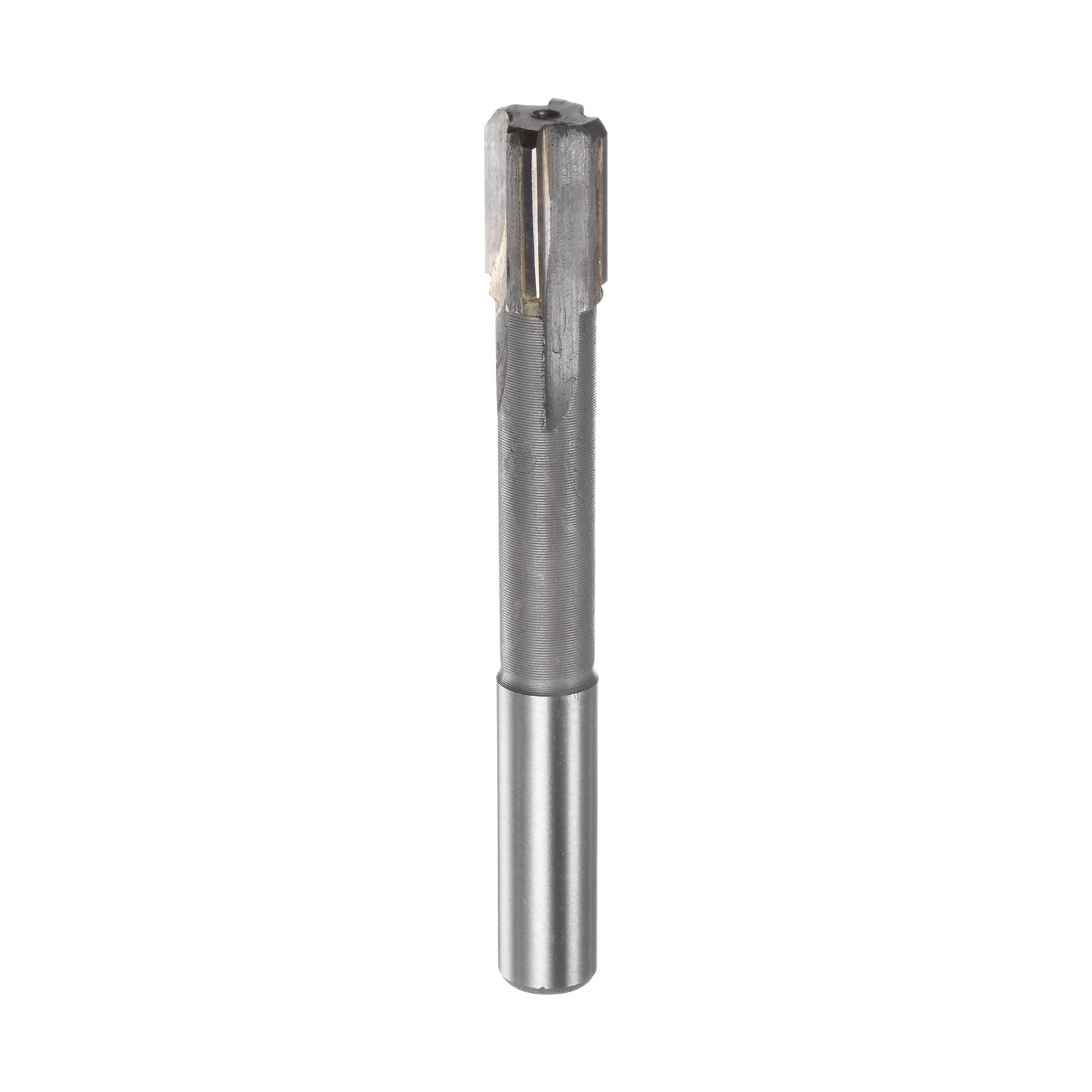 sourcing map Sujeción Escariador 15,5mm H7 C1/K30 Carburo Punta Precisión Rectas Flautas Redondo Vástago Torno Máquina Fresado Cortador