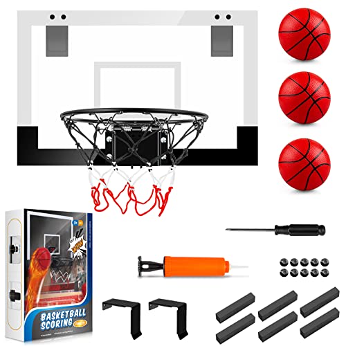 image for TREYWELL Indoor Basketball Hoop Boys Gifts for Teens and Adults Door R