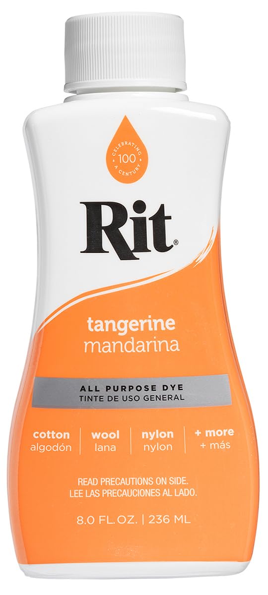 Rit All Purpose Liquid Dye Tangerine 236ml