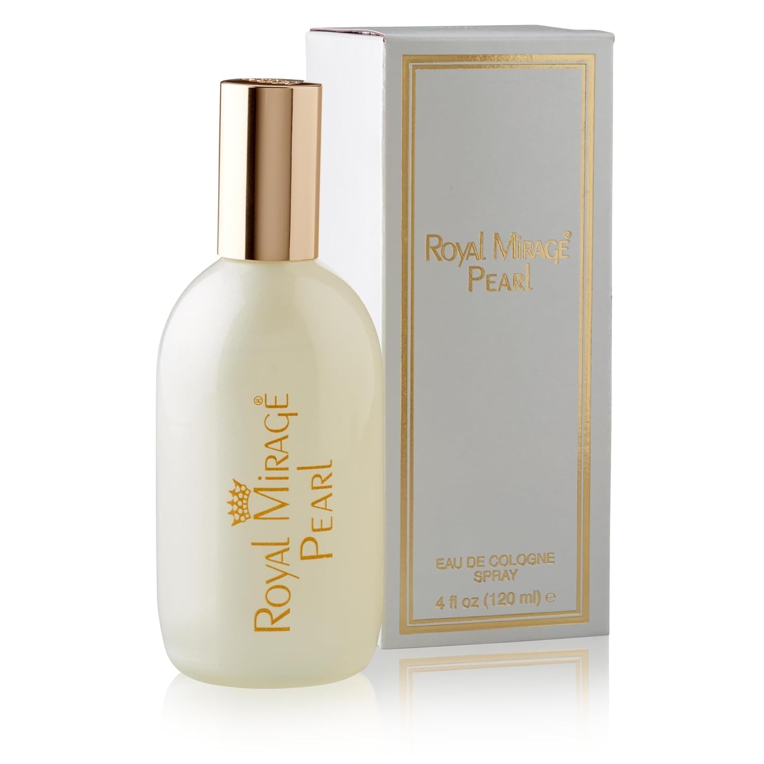 Royal Mirage Pearl Eau De Cologne | Everyday Elegance | Fruity, Honey & Amber Notes | Delicate Yet Long-Lasting | Fresh & Ozonic Aroma | Unisex EDC | Affordable Luxury | 120 ml