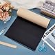 OLYCRAFT Schalldämmende Gummimatte Selbstklebend Neopren Schaumgummi 2 m (L) × 31cm (B) × 3mm (T) Rolle Schwarze Dünne Neoprenplatten Für Die Kartenherstellung Basteln DIY Projektstempel