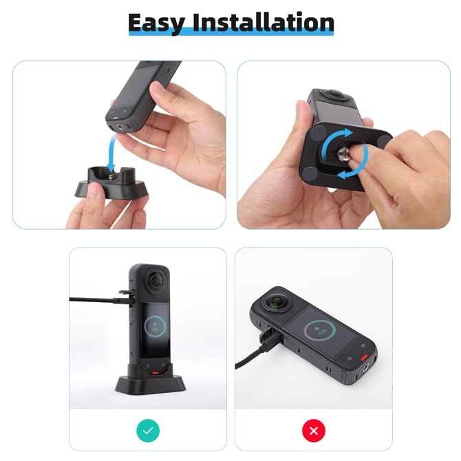 Amazon | インスタ360 X4 スタンド ベース スタンドベース 本体 縦置き 