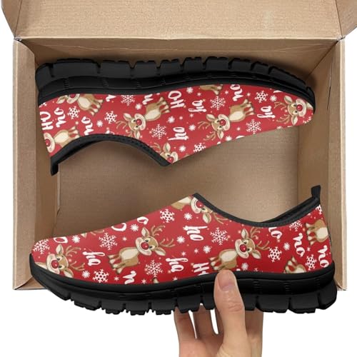 Image of Women's Loafers Slip On Slip Shoe Casual Walking Shoes Non Slip Work Shoes Mesh Athletic Sneakers