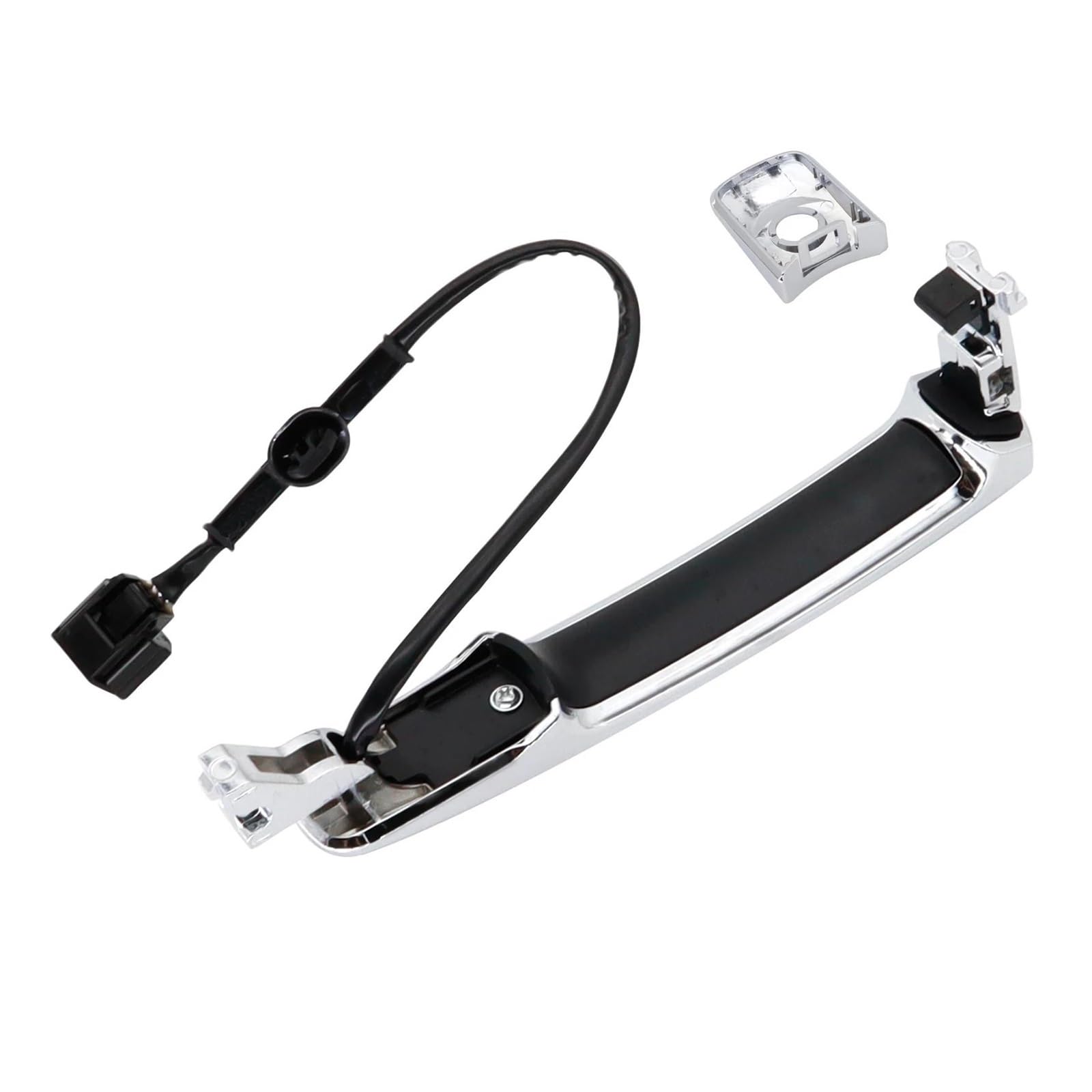 Lolhoikilm One Color Car Door Handle Covers For Infiniti For Fx35 For Fx35 For Fx45 For Fx45 80640-Cz31b 80645-Ca000 Car Chrome Front Left Outer Door Handle Trim Styling Accessories