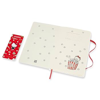 Moleskine Limited Edition Hello Kitty Large Plain Notebook