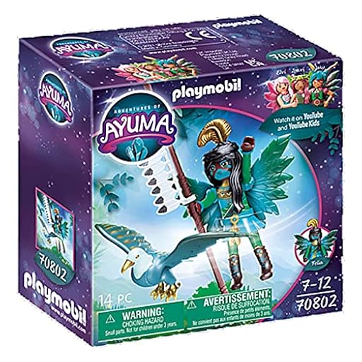 PLAYMOBIL Adventures of Ayuma 70802 Knight Fairy con Animal del Alma y Accesorios, A Partir de 7 años | Ya disponible en tu tienda friki favorita! En mundofriki.es!