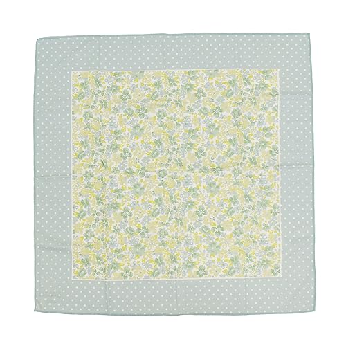 フレンズヒル(Friendshill) クールスカーフ フラワーブリーズ グリーン 53x53 熱中症対策 ひんやり 冷感 IS-260-162