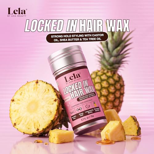 Lela Beauty Locked In Wax Stick Fijador Fuerte 2.7oz miniatura 2