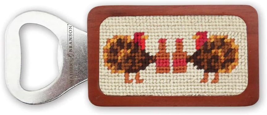 Let's Dink Needlepoint Bottle Opener by Smathers & Branson