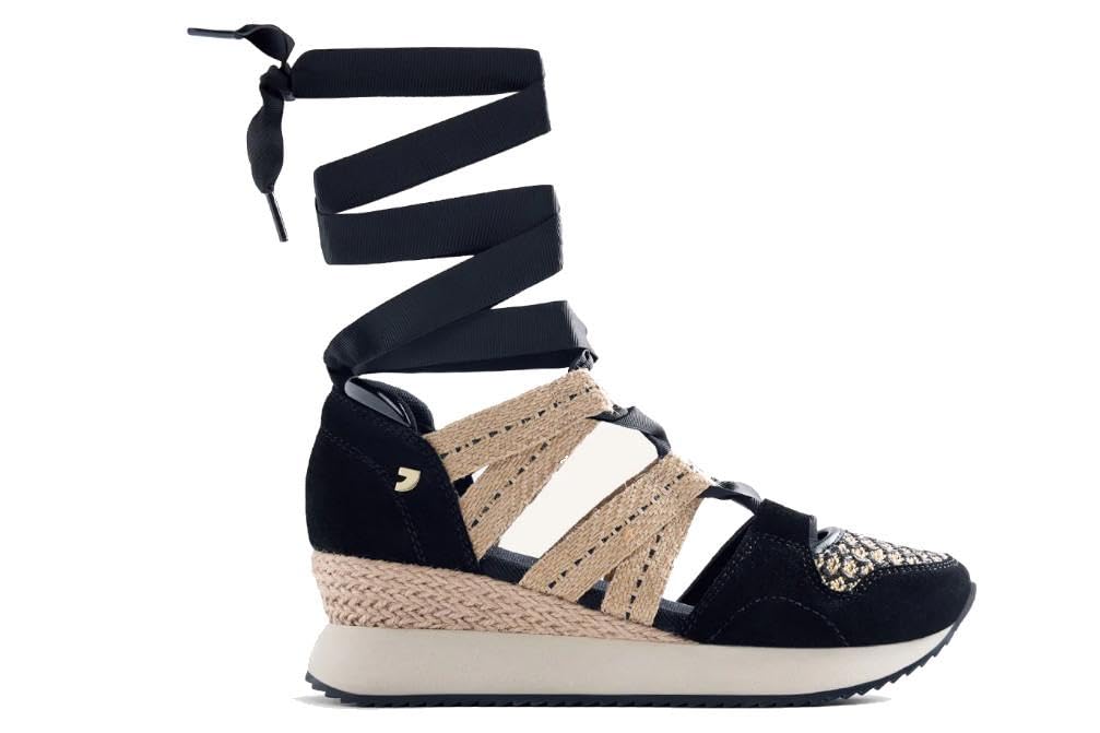 GIOSEPPO Women's Kidika Platform, Black, 41 EU