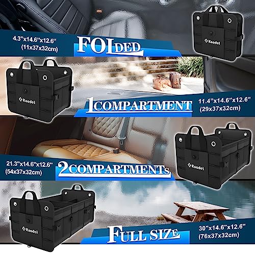 Knodel Car [trunk organizer], Foldable Cover, Heavy Duty Collapsible