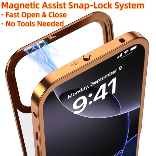 Coque iPhone 17 Pro évite la surchauffe avec son cadre métal bumper et recharge magnétique fluide - 3