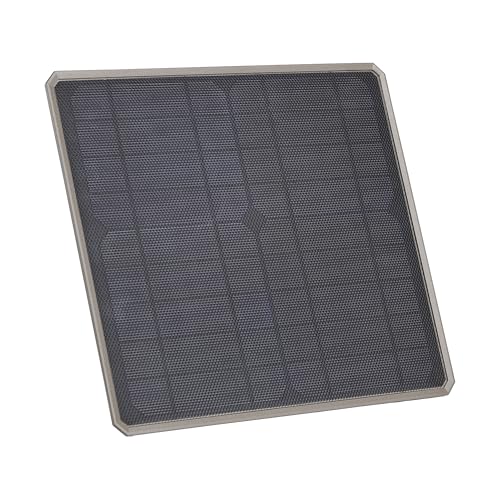 Moultrie - Solar Panel Power Pack - 10W - Gen 2 Solar Panel with Battery for Trail Cameras and Deer Feeders - 7.2v 3350mAh