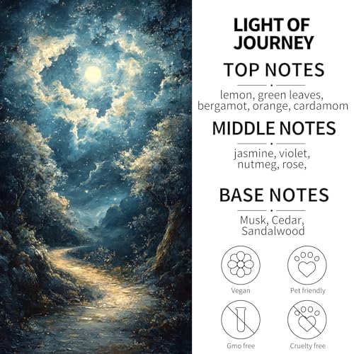 Image of 2- Pack Light of Journey Car Air Freshener Hanging Long Lasting Car Scent Essential Oil Diffuser Car Perfume Inspired Fragrances for Men and Women by VUTOLLOSA