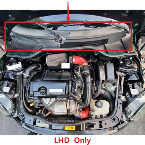 Remplacement déflecteur pare-brise cassé Mini R56 cache plastique usé LHD - 4