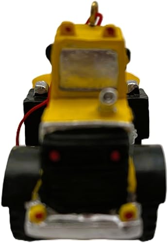 Miniatura 4 de Country Marketplaces Camión de construcción Adornos Bulldozer amarillo