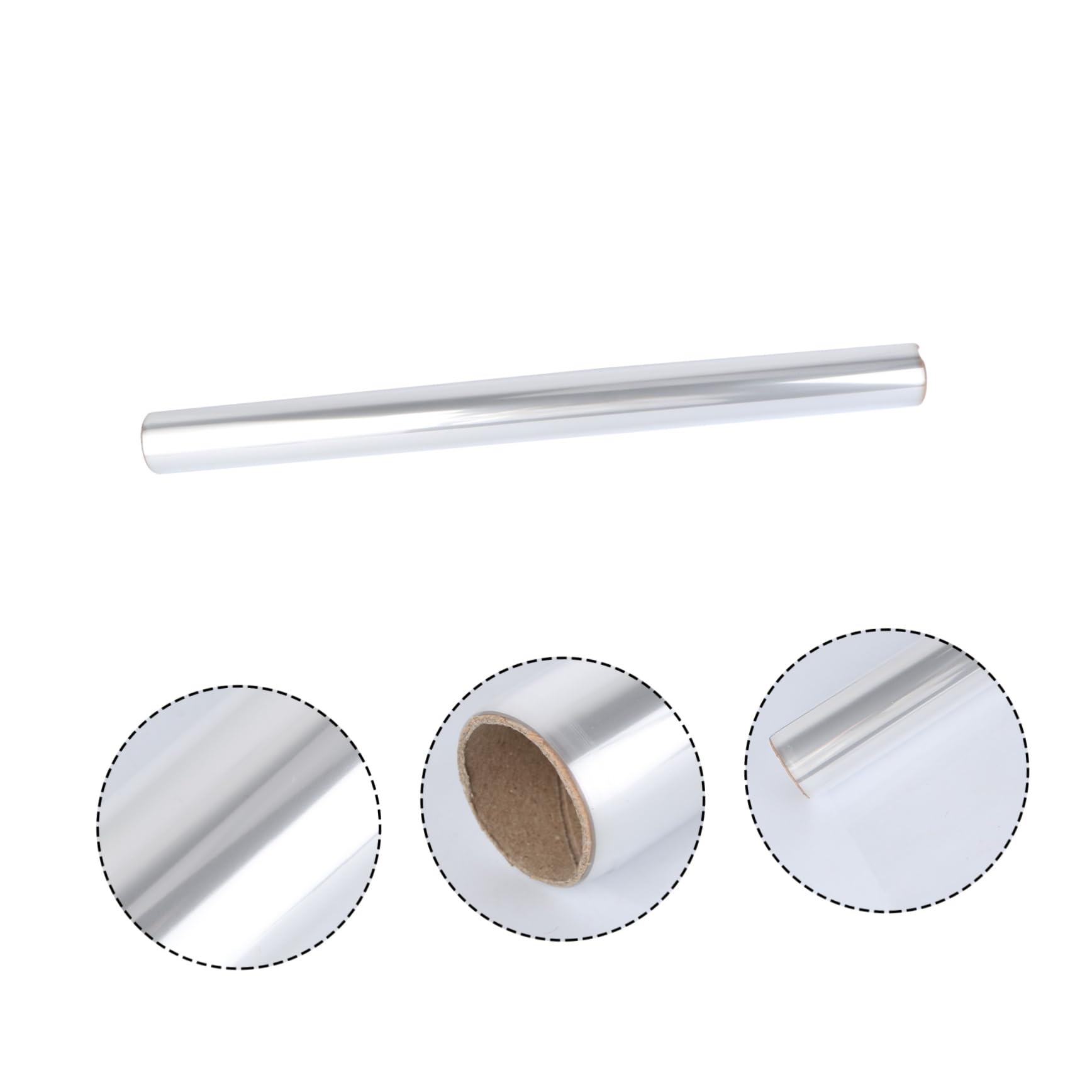 iplusmile Rollo Material Bopp de Celofán Transparente para Envolver Flores y Regalos Protección contra Suciedad y Humedad Adecuado para Envoltura de Obsequios