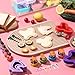 Uncrustable Sandwich Cutter, Sandwich Cutters for Kids Lunch, 43 Pcs Kids Sandwich Cutter and Sealer Set with Storage Case, Crustless Sandwich Cutters Shapes for Girl Boy Lunch & Bento Box Accessories