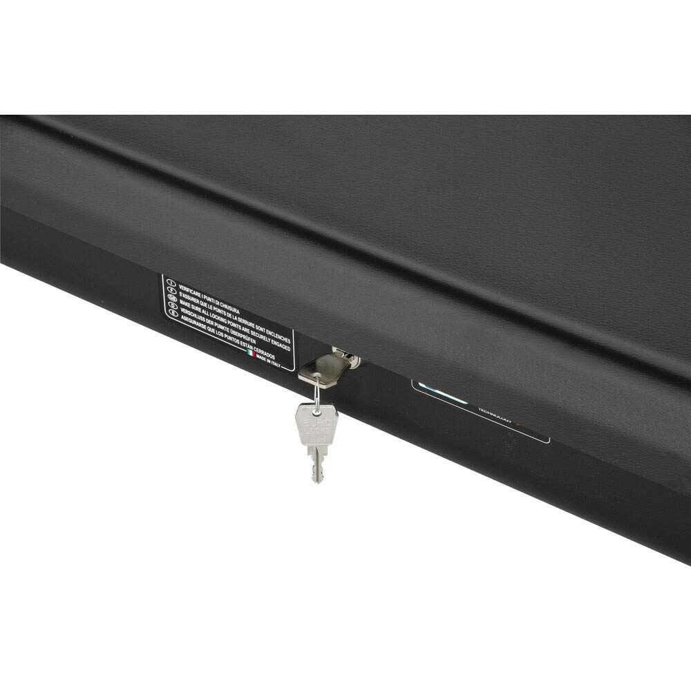 NORDRIVE N60016 Box 430, Box da Tetto per Auto in in ABS, 430 Litri - Nero Goffrato