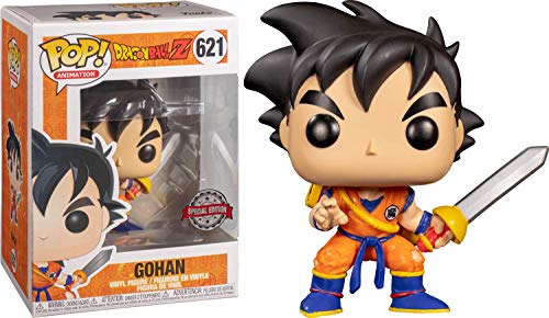 Funko Pop Animation Dragon Ball Z Young Gohan With Sword Insider Club Exclusive
