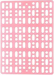 Tapete Confortável Para Gaiola De Coelho Mundo Roedor - ROSA