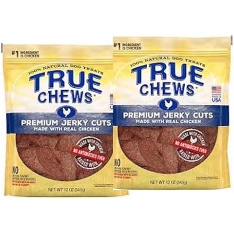 True Chews Premium Jerky Cuts with Real Chicken 12 oz - Pack of 2 Cover