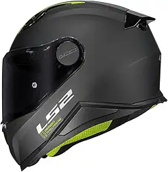 Capacete Ls2 Ff812 Kid Monocolor Preto Fosco Infantil 50/M