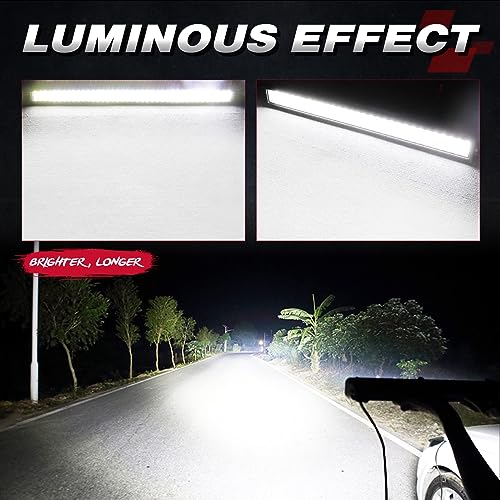 Image of OFFROADTOWN 40'' 640W LED Light Bar Quad Row Offroad Roof Driving Light