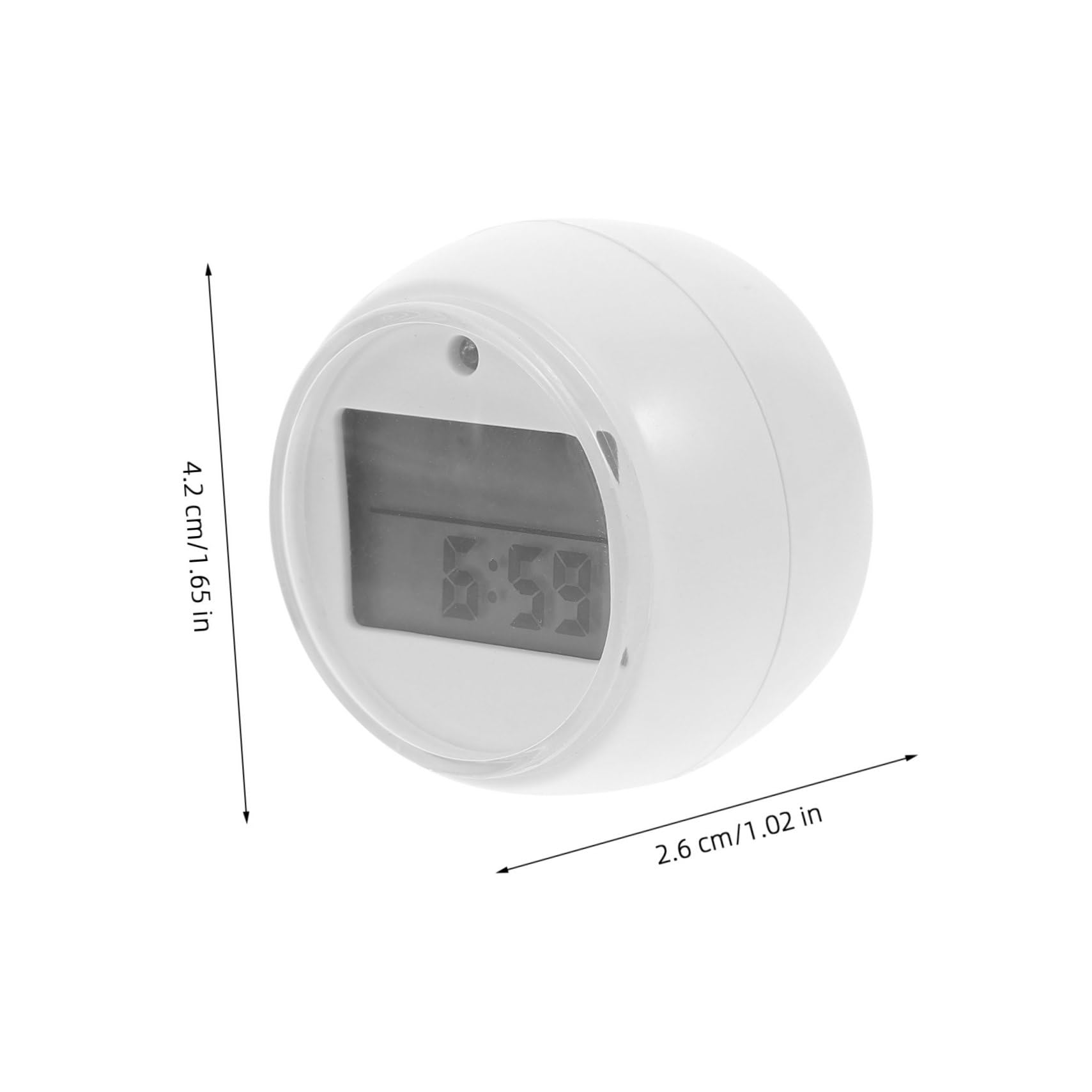 Alipis Lot De 5 Thermomètres Flottants Pour Piscines Bain De Glace Affichage Précis De La Température