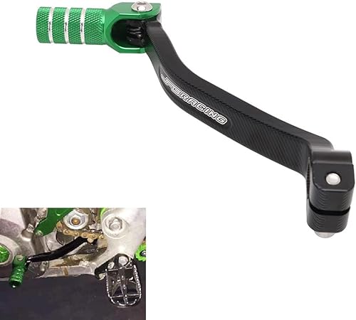 AnXin Pedal de palanca de cambios para motocicleta, brazo de palanca de cambios CNC para KX250F 2009-2020 KX250 2019-2023 KX250X 2021-2023 Dirt Bike