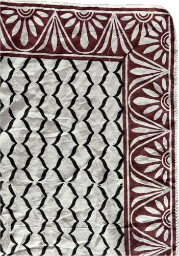 100% Organic Cotton Handmade Bandana, Moselle, Bandana Scarf, Paisley Design Scarf, Vibrant Color, High-Quality - Floral Design Bandana For Women, Best Gift For Men, Women Etc2