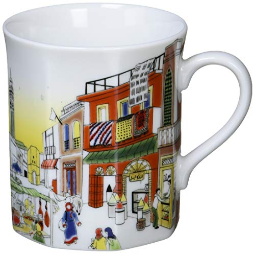 NARUMI マグカップ 旅マグ モロッコ 280cc 電子レンジ温め対応 日本製 41676-6257