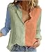 Produktbild Meine bestellungen anzeigen Musselin Bluse Damen Bluse Vintage Leinenbluse Hemd mit Knöpfen Sommer Basic Shirt Leinenhemd Tshirt Casual Oberteile Lose Damenblusen Longbluse Blusen & Tuniken für Damen